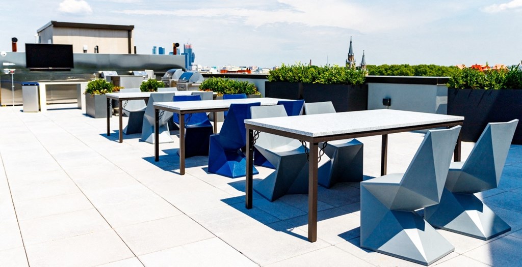 Rooftop Lounge at 470 Manhattan, Brooklyn, 11222